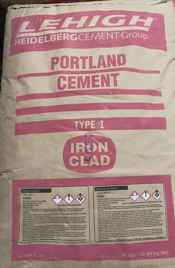 Lehigh Iron Clad Portland Type I Cement HiWay Concrete